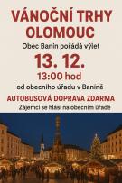 Vánoční trhy Olomouc